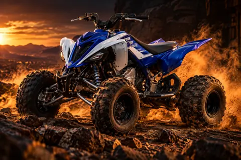 Quad Yamaha Raptor 700 R · Stunt Cross Marrakech